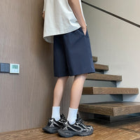New Summer Simple Fashion Trend Ins Beach Casual Shorts