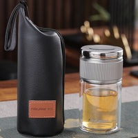 Unisex Portable High-end Transparent Water Bottle