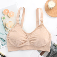 Plus Size Maternity Bra Without Steel Ring Postpartum Mom