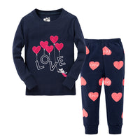 Children Cartoon Cotton Printed Air Conditioning Suit