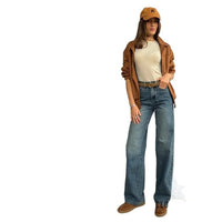 Women's Wide-leg Relaxed-fit Autumn Denim Jeans