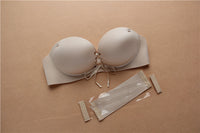 Strapless and underwire gather bra