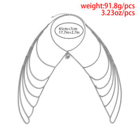 Jewelry Simple Drops With Diamonds Alloy Necklace