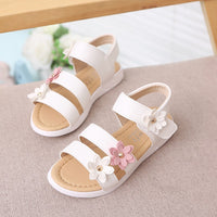 Shoes Flat Bottom Simple Flowers Children's Beach