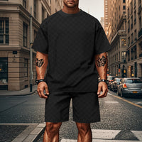 Loose Short-sleeved T-shirt Two-piece Set