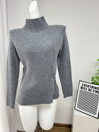 New Raglan Sleeve Half Turtleneck Knitted Sweater