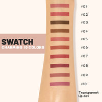 Double-headed Matte Lip Liner Transparent Moisturizing Lip Gloss