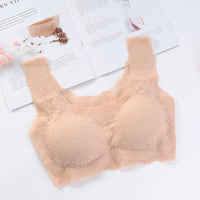 One piece ladies bra without steel ring