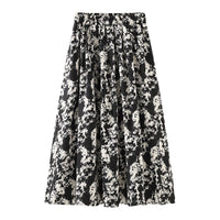 Women's Western Style Slimming Tie-dyed Skirt