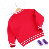 Girls double-layer sweater foreign trade knit sweater
