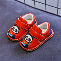 Leather Baby Toddler Shoes With Soft Sole