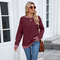 European And American Round Neck Loose Top