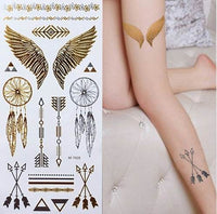 Tatouage Ailes De Liberte Mains Bras Jambes