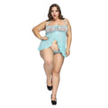 Oversized lace nightdress