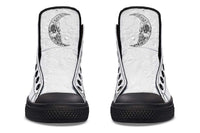 Printed Couple High-top Canvas Shoes