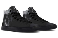 Fashion Printed Couple High Top Canvas Shoes