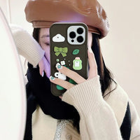 Three-dimensional Cloud Plant Phone Case