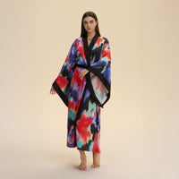 Satin Pajamas With Wide Sleeves For Women