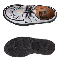 Silver laser illusion Harajuku Brock sponge cake bottom thick men and women shoes platform shoes