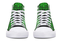 Printed Couple High-top Canvas Shoes