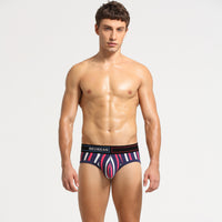 Men's Briefs U Convex Print Big Triangle