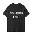 Summer Loose Short Sleeves T-shirt Men's And Women's Round Neck