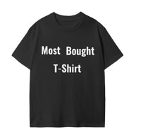 Summer Loose Short Sleeves T-shirt Men's And Women's Round Neck