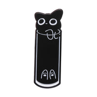 Foreign Trade New Cat-like Cute Animal Brooch Simple Minority All-match Decoration Scarf Buckle