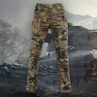 Men's Breathable Scratch-resistant Outdoor Multi-pocket Straight Cargo Trousers