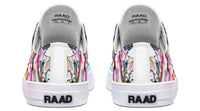 Fashion Printed Couple High Top Canvas Shoes