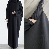 Middle East Dubai Turkey FallWinter Everyday Dress