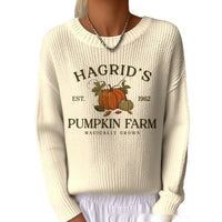 Women's Round-Neck Casual Commuter Sweater