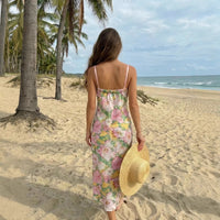 Womens Fashionable Versatile Simple Slim-Fit Dress