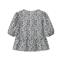 Women's New Leopard Print Short Sleeve Shirt