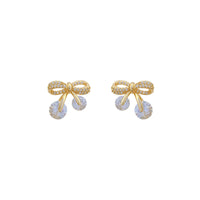 Retro Stud Designer Touch Statement Drop Earrings