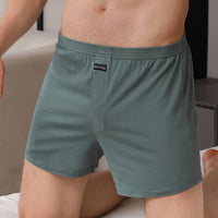 Men's Cotton Arrow Pants Home Loose Mid-high Waist