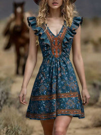 Trendy On-trend Printed Womens Dress