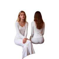 Versatile Form-fitting Long-sleeve Base Top With A Cinched Waist