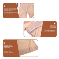 Sheer Mesh Tummy-control Panties Made Of Pure Cotton