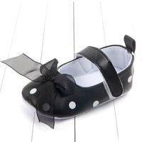 Fashion Bow Dot Female Baby Shoes