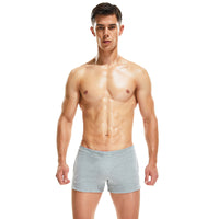 Casual Men's Shorts Cotton Solid Color Pocket Low Waist Sports Pants