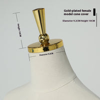 Model Head Cover Replacement Top Accessories Boys And Girls Electroplating Head Cover Gold Silver More Modeling