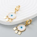 Titanium Steel Earrings Net Red Popular Shell Temperament Does Not Change Color