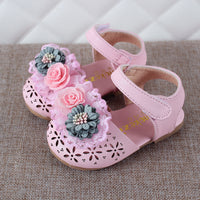 Baby Toddler Sandals With Hollow Soft Bottom In Baotou