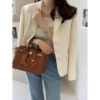 Slim-fit Tweed Jacket Long-sleeve Blazer