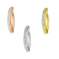 Minimalist And Personalized Female Navel Ring Puncture
