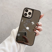 Ins Wind White Flower Astronaut Mobile Phone Case
