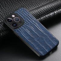 Crocodile-printed Mobile Phone Case With All-inclusive Fine Holes To Prevent Falling