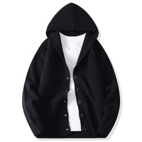 Mens Knitted Fashion Lapel Sweater Cardigan