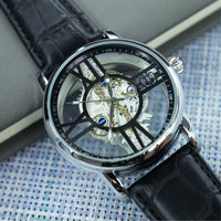New Hollowed-out See-through Industrial-mechanical-style Sports Watch For Men